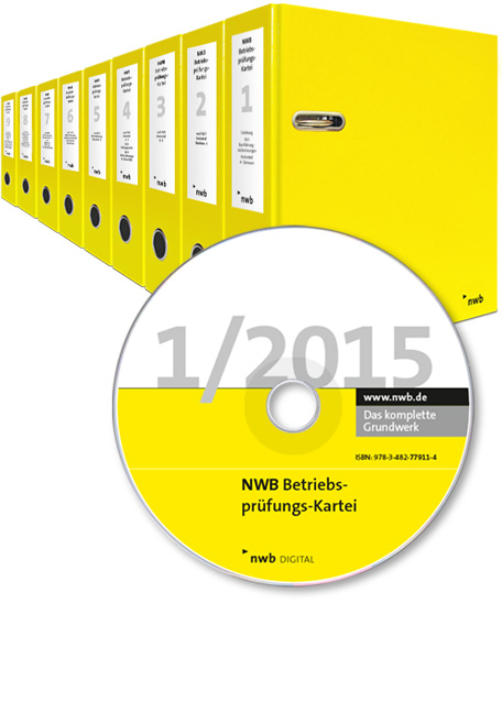 NWB Betriebspr&uuml;fungs-Kartei mit 12 Monaten Mindestbezug - 