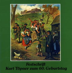 Festschrift Kurt T&ouml;pner zum 60. Geburtstag - 