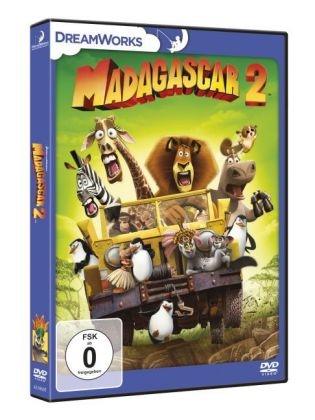Madagascar 2, 1 DVD