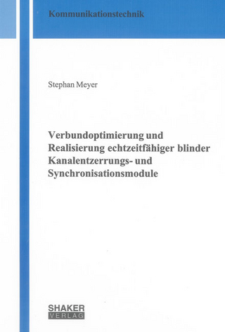 Verbundoptimierung und Realisierung echtzeitfähiger blinder Kanalentzerrungs- und Synchronisationsmodule