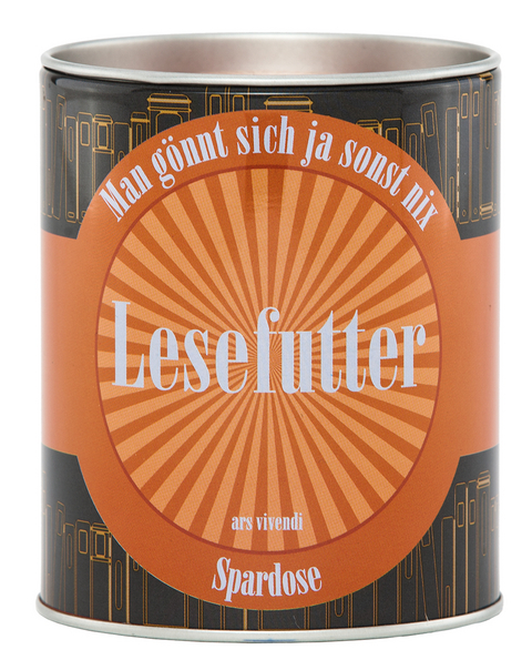 Spardose &raquo;Lesefutter&laquo;