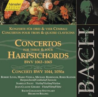 Konzerte für drei & vier Cembali BWV 1063-1065, 1 Audio-CD