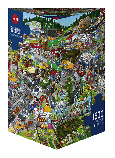 Traffic Jam Puzzle - Christoph Sch&ouml;ne