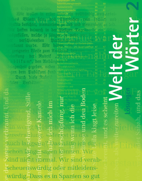Welt der W&ouml;rter 2 - Walter Fl&uuml;ckiger, Max Huwyler