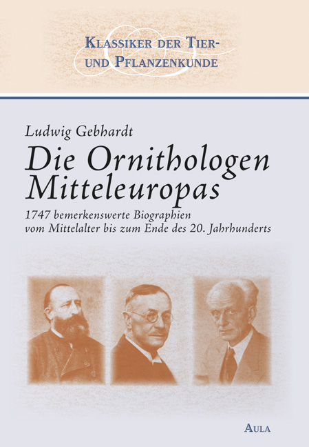 Die Ornithologen Mitteleuropas - Ludwig Gebhardt