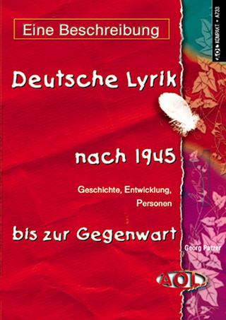 Deutsche Lyrik nach 1945 - Eine Beschreibung