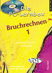 Die PC-Lernbox Bruchrechnen