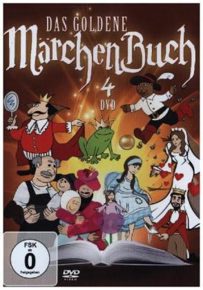 Das goldene M&auml;rchenbuch, 4 DVDs