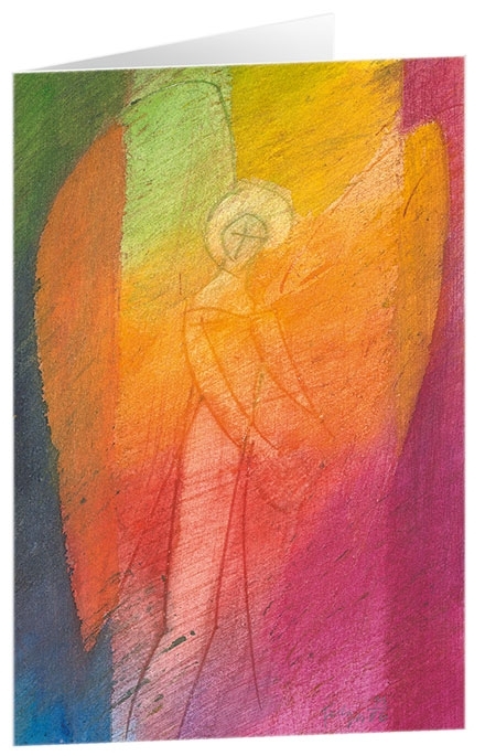 Kunstkarten "Engelerscheinung" - 5 St&uuml;ck