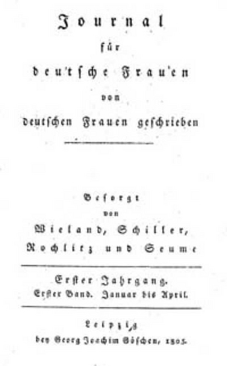 Journal für deutsche Frauen von deutschen Frauen geschrieben