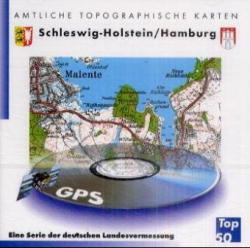Amtliche Topographische Karten - Top 50 CD Schleswig-Holstein /Hamburg