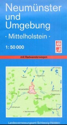 Neumünster und Umgebung - Mittelholstein 1:50000