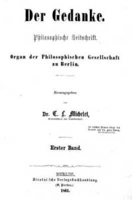 Der Gedanke
