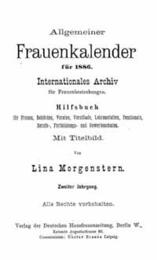 Allgemeiner Frauenkalender