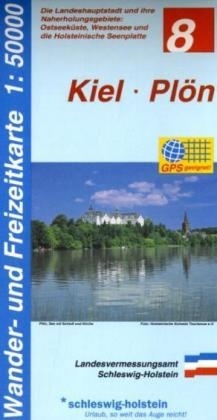 Wander- und Freizeitkarte Kiel, Pl&ouml;n