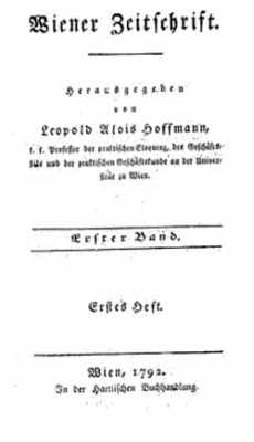 Wiener Zeitschrift - 