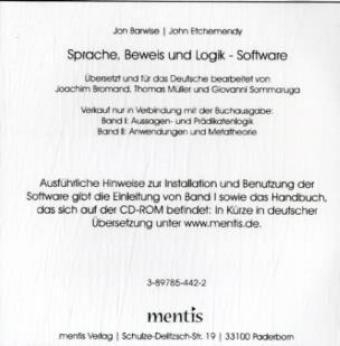 "Sprache, Beweis und Logik - Software"