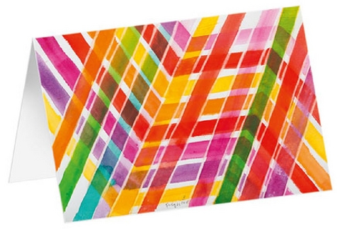 Kunstkarten "&Uuml;berkreuz" 5 Stk.