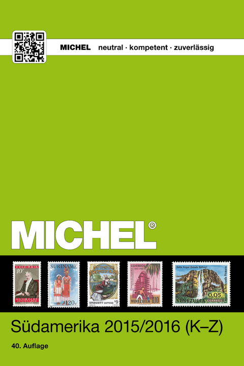 MICHEL-Katalog S&uuml;damerika K-Z &Uuml;K 3/2 - 