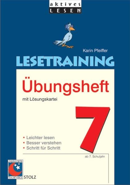 Lesetraining &Uuml;bungsheft 7 - Karin Pfeiffer