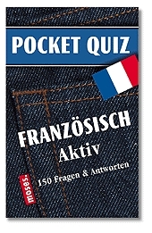 Pocket Quiz Franz&ouml;sisch aktiv - Frederique Blau