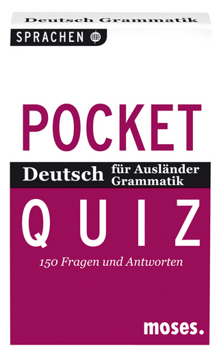 Pocket Quiz Deutsch für Ausländer: Grammatik