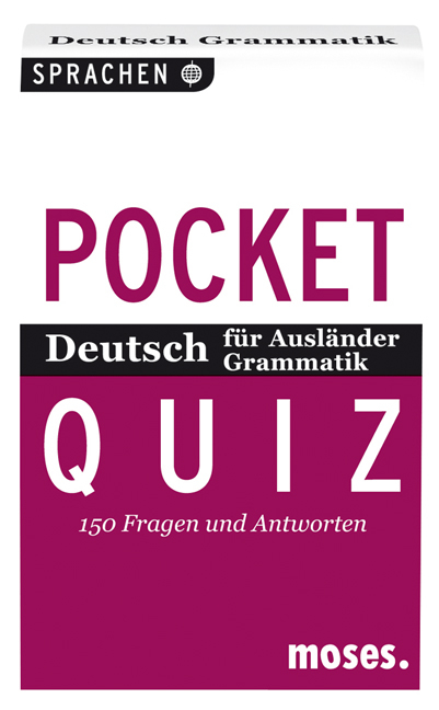 Pocket Quiz Deutsch f&uuml;r Ausl&auml;nder: Grammatik - Philipp Kiefer