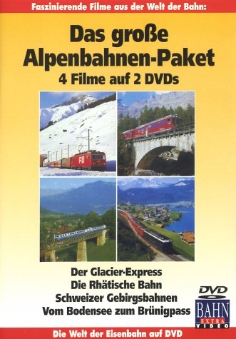 Das grosse Alpenbahnen-Paket