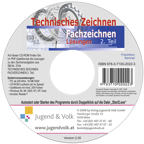 Technisches Zeichnen- Fachzeichnen 2. Teil - Karl Semrad, Adolf Frischherz