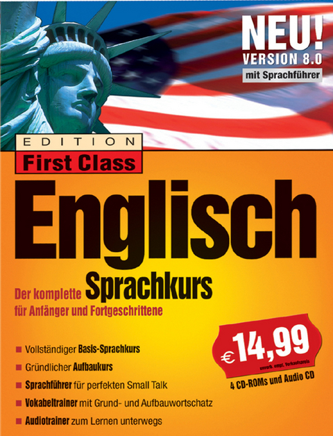 First Class Sprachkurs Englisch 8.0