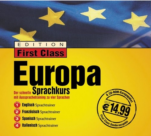 Edition First Class Europa, 4 CD-ROMs in Jewelcase