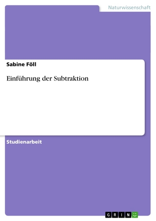 Einfuhrung Der Subtraktion
