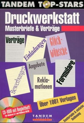 Musterbriefe & Vertr&auml;ge, 1 CD-ROM