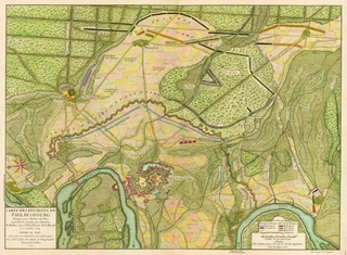 Carte Environ de Philipsbourg