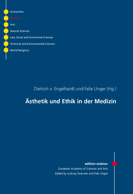 &Auml;sthetik und Ethik in der Medizin - 