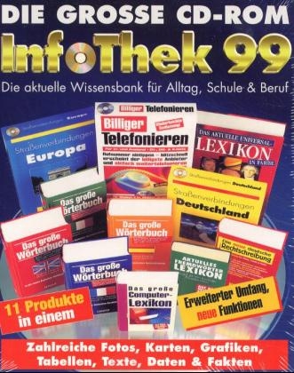 Die gro&szlig;e CD-ROM Infothek 99, 1 CD-ROM
