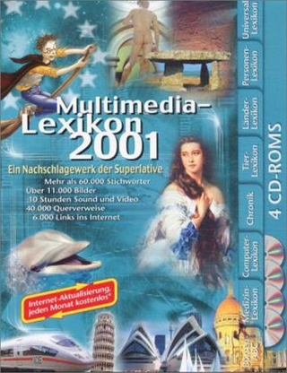 Multimedia-Lexikon 2001, 4 CD-ROMs