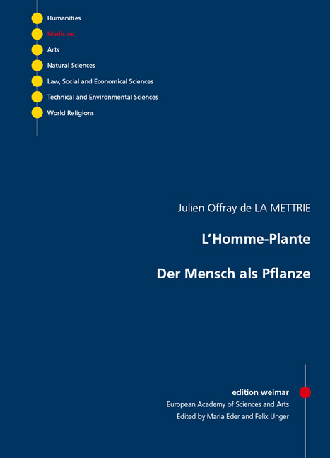 L'Homme-Plante &ndash; Der Mensch als Pflanze - Julien Offray de la Mettrie