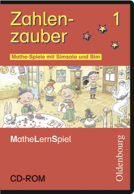 Zahlenzauber - Materialien zu allen Ausgaben / 1. Schuljahr - Mathe-Spiele mit Simsala und Bim