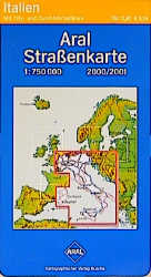 Aral Straßenkarte / Italien