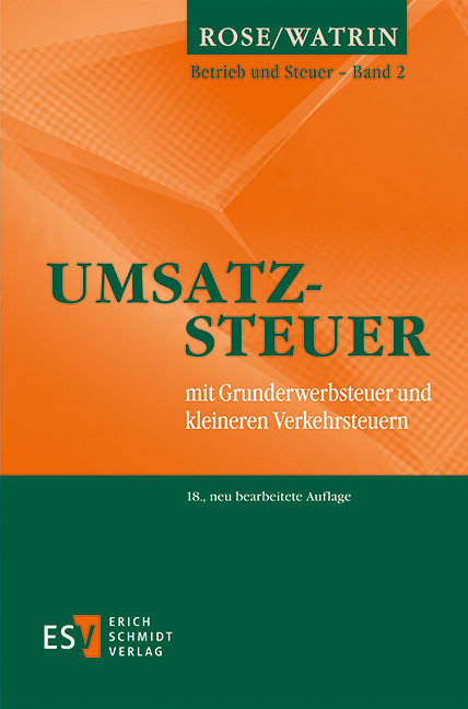 Umsatzsteuer - Christoph Watrin