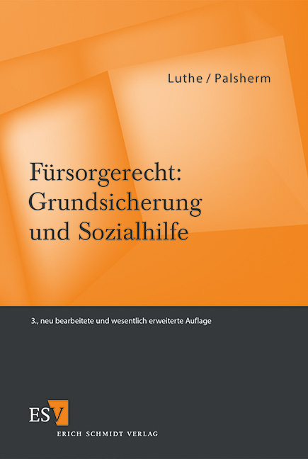 F&uuml;rsorgerecht: Grundsicherung und Sozialhilfe - Ernst-Wilhelm Luthe, Ingo Palsherm