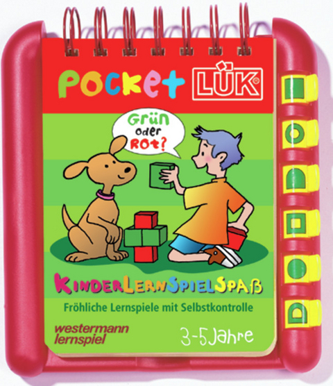 KinderLernSpielSpa&szlig;, Kontrollger&auml;t mit Spiralbuchblock