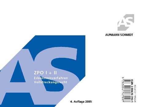 ZPO I + II - Claudia Haack