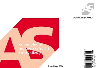 Kriminologie, Jugendstrafrecht, Strafvollzug