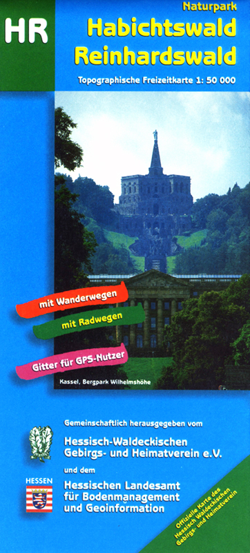 "Topographische Freizeitkarten 1:50000 Hessen. Sonderblattschnitte... / NP Habichtswald / Reinhardswald