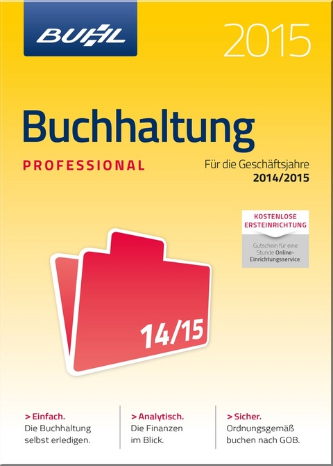 Buchhaltung 2015 Professional