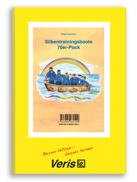 Kieler Lautgeb&auml;rden. Silbentrainingsboote. 70er-Pack - Birgit Haecker