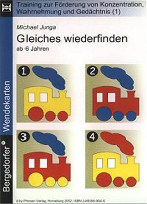 Training zur Förderung von Konzentration, Wahrnehmung und Gedächtnis / Gleiches wiederfinden