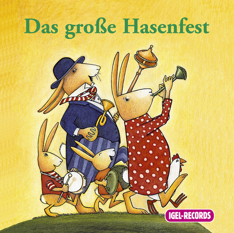 Das gro&szlig;e Hasenfest -  Janosch, Rosemarie K&uuml;nzler-Behncke, Bettina Obrecht, Frank B&ouml;hmert